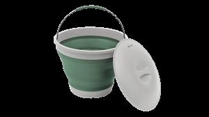 Outwell Collaps Bucket rund med lock Shadow Green